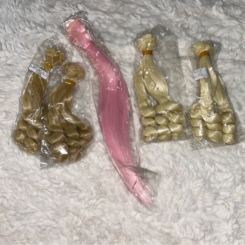 Doll Hair Wefts
